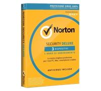 Norton Security Deluxe | 3 Dispositivi | 1 Anno