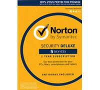 Norton Security Deluxe - 5 Device - 1 Year - Norton Key EUROPE