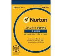 Norton Security Deluxe 5 Dispositivi / 1 anno - Nessun abbonamento