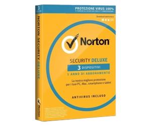 Norton Security Deluxe | un anno | Windows, Mac, iOS, Android