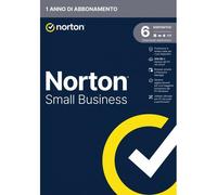 Norton Small Business | Protezione antivirus per piccole imprese e small office | 6 dispositivi | Licenza di 1 anno
