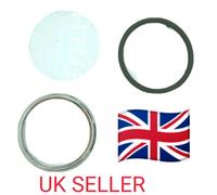 Norton Triumph Acciaio Inox Lunetta Vetro Kit Riparazione Smiths 80 MM Speedo