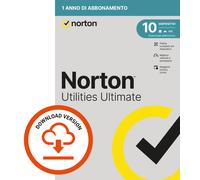 Norton Utilities Ultimate 2026 10 Dispositivi 1 Anno Garanzia ITALIA