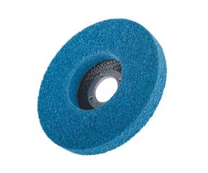 Norton Vortex Rapid Blend - Disco abrasivo in tessuto non tessuto, 125 x 12 x 22 mm, grana VORTEX 3AM conica