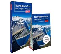 Norvège du Sud. Oslo, Bergen, Stavanger: Avec une carte laminée 1/1 000 000