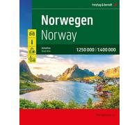 Norvegia 1:400.000. Atlante - AA.VV.