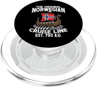 Norvegia Bandiera Barca Originale Norwegian Cruise Line PopSockets PopGrip per MagSafe