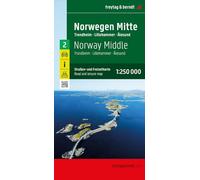freytag & berndt Norway Middle Road and Leisure Map (Map)