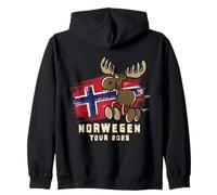 Norvegia Tour 2025 - Alce Felpa con Cappuccio
