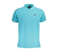 Norway 1963 Azzurro Cotton Men Polo - M