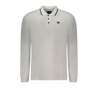 Norway 1963 Bianco Cotton Men Polo Shirt - XL