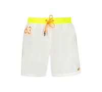 Norway 1963 Bianco Poliammide Mens Swim Boxer - S