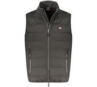 Norway 1963 Black Polyester Men's Vest - 3XL