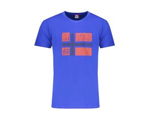 Norway 1963 Blu Cotton Men T-Shirt - L