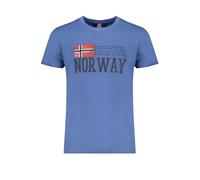 Norway 1963 Blu Cotton Men T-Shirt - XL