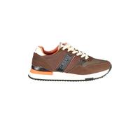 Norway 1963 Brown Polyester Men Sneaker - EU43/US10