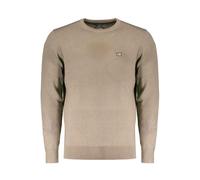 Norway 1963 Brown Wool Men Sweater - 3XL