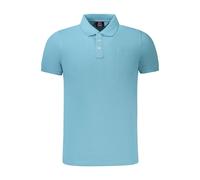 Norway 1963 Light Blue Cotton Men Polo Shirt - S