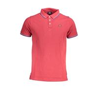 Norway 1963 Red Cotton Men Polo Shirt - M