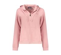 Norway 1963 Rosa Cotton Women Sweatshirt with Zip and Pockets - L