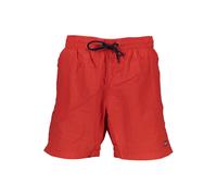 Norway 1963 Rosso Poliammide Men's Swim Boxer - L