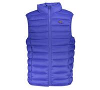 Norway 1963 Sleek Sleeveless Blue Jacket - S