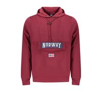 Norway 1963 Viola Cotton Men's Hooded Sweatshirt - M