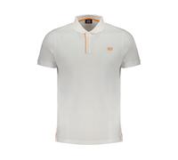 Norway 1963 White Cotton Men Polo Shirt - L