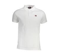 Norway 1963 White Cotton Men Polo Shirt - XXL