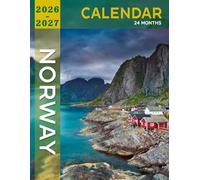 Norway Calendar 2026 - 2027: Majestic Fjords, Lush Forests, and Snowy Peaks in a Stunning Visual Journal Book for Productivity and Relaxation
