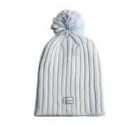 Norway Cappello donna in maglia con pompon - ghiaccio