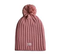 Norway Cappello donna in maglia con pompon - rosa