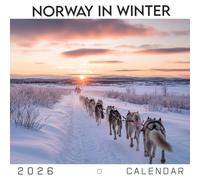 Norway in Winter 2026 Calendar: Snowy Mountains, Cozy Villages, and Frozen Magic
