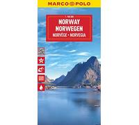 Norway Marco Polo Map: Wegenkaart Schaal 1 : 900.000