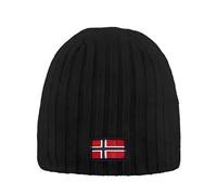 Norway Nautical School Berretto Unisex, Morbido e colorato, Berretto Invernale Uomo Donna in Morbida Maglia. Ottimo Idea Regalo (IT, Testo, Taglia Unica, Nero)