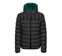 NORWAY NAUTICAL SCHOOL Piumino Uomo Invernale - Trapuntato - Giubbotto Uomo 110 Grammi 4 Stagioni Imbottito - Giacca Invernale (IT, Testo, XL, 849150 BLACK)