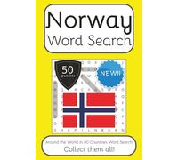 Norway Word Search Book: Words Search With Easy To Read Print about Norway, Travel, Culture and More | 6x9 inches, 100 pages | 50 puzzles. Ideal for ... English, Spanish, Italian, French and German.
