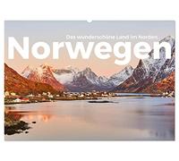 Norwegen - Das wunderschöne Land im Norden. (Wandkalender 2026 DIN A2 quer), CALVENDO Monatskalender: Begleiten Sie uns auf eine wundervolle Reise nach Norwegen.