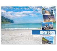 Norwegen - ein traumhaftes Reiseziel (Tischkalender 2026 DIN A5 quer), CALVENDO Monatskalender: Norwegen ist ein faszinierendes Land mit reizvollen ... Bergen, Wäldern und wunderschönen Seen.