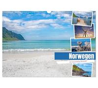 Norwegen - ein traumhaftes Reiseziel (Wandkalender 2026 DIN A3 quer), CALVENDO Monatskalender: Norwegen ist ein faszinierendes Land mit reizvollen ... Bergen, Wäldern und wunderschönen Seen.