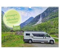 Norwegen erkunden mit dem Wohnmobil (Wandkalender 2026 DIN A3 quer), CALVENDO Monatskalender: Vom Süden Norwegens bis Trondheim mit dem Wohnmobil