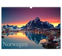 Norwegen (Wandkalender 2026 DIN A3 quer), CALVENDO Monatskalender: Landschaften in Nord Norwegen auf den Lofoten und Vesteralen