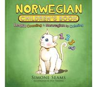 Norwegian Children's Book: Learn Counting in Norwegian by Coloring