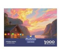 Norwegian Fjords 1000 Pezzi Puzzle Difficile Regalo Per Gli Amanti Dei Per Adulti A Partire Dai 14 Anni Confezione Di Alta Qualità Sfide Extra Divertenti Intrattenimento Creativo 70x50cm/1000pcs