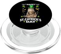 Norwegian Forest Cat Happy St Catricks Day St Patricks Day PopSockets PopGrip per MagSafe