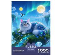 Norwegian Forest Cat Puzzle 1000 Pezzi Immagine Dipinta Cute Cat Divertimento Idea Regalo Uomo E Donna A Partire Dai 12 Anni70x50cm/1000pcs