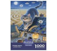 Norwegian Forest Cat Puzzle 1000 Pezzi Per Adulti Perfetto Per Appassionati Di Esperti Sfide Difficili Scompresso Giocattoli Regalo Per La Famiglia Per Adulti E Bambini A Partire Da 12 Anni 70x50cm/1