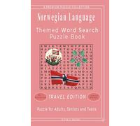 Norwegian Language - Themed Word Search Puzzle Book: 50+ LARGE PRINT Norwegian Language Related Puzzles - Travel Size Edition 5"x8" - For Adults, Seniors, and Teens.