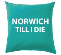 Norwich Fino Alla Morte - Cuscino - I Canarini Amore Fan Regalo Giocatore Città