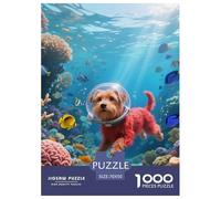 Norwich Terrier1000 Pieces Jigsaw Puzzles for Adults Educational Games DiveFun And Challenging Home Decors Great Gift Idea70x50cm/1000pcs